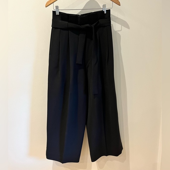 COS wide leg culottes, size 4, black - Picture 2 of 7